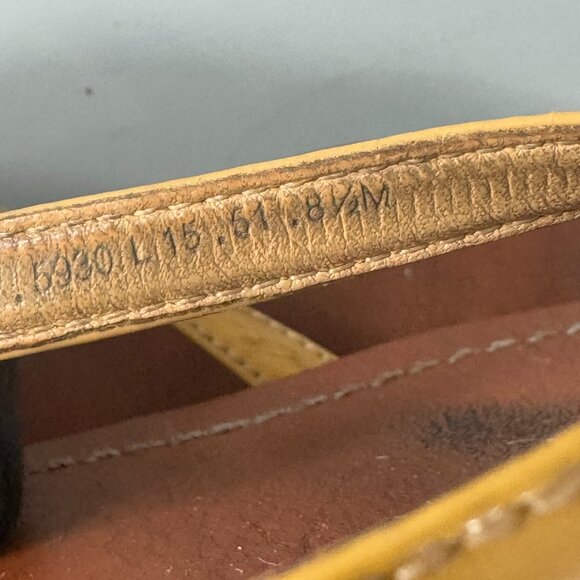 Tory Burch Terra Thong Sandals Beige Nude Tan Patent Leather, Size 8.5 - Picture 14 of 14